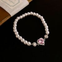 Fashion Star Heart Shape Butterfly Artificial Pearl Wholesale Bracelets sku image 45