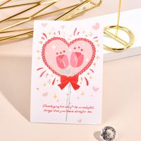 Valentine's Day Cards Thanksgiving And Teachers' Day Cards Florist Blessing Cards sku image 7