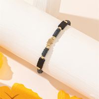 Vacation Simple Style Hexagon Fish Tail Artificial Crystal Beaded Women's Bracelets main image 4