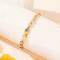 Vacation Simple Style Hexagon Fish Tail Artificial Crystal Beaded Women's Bracelets main image 7