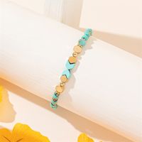 Vacation Simple Style Hexagon Fish Tail Artificial Crystal Beaded Women's Bracelets main image 8
