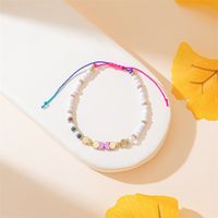 Vacation Simple Style Hexagon Fish Tail Artificial Crystal Beaded Women's Bracelets sku image 6