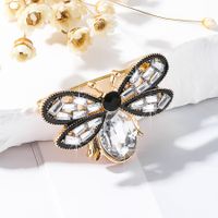 Commute Shiny Bee Alloy Inlay Artificial Rhinestones Women's Brooches main image 4