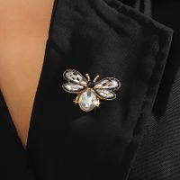 Commute Shiny Bee Alloy Inlay Artificial Rhinestones Women's Brooches main image 1