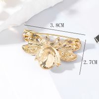 Commute Shiny Bee Alloy Inlay Artificial Rhinestones Women's Brooches main image 2