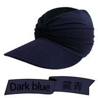 Unisex Fashion Solid Color Flat Eaves Sun Hat sku image 5