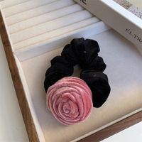 Women's Elegant Retro Romantic Rose Cloth Hair Tie sku image 1