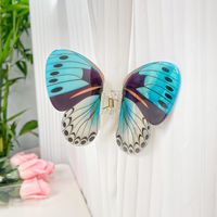 Women's Simple Style Butterfly Arylic Hair Claws sku image 4