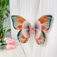 Women's Simple Style Butterfly Arylic Hair Claws sku image 5