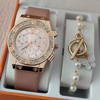 Casual Star Heart Shape Rose Buckle Quartz Women's Watches sku image 3