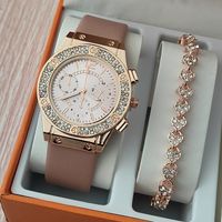 Casual Star Heart Shape Rose Buckle Quartz Women's Watches sku image 15