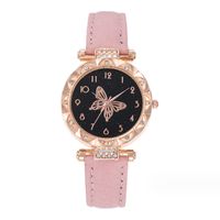 Casual Butterfly Buckle Quartz Women's Watches sku image 2
