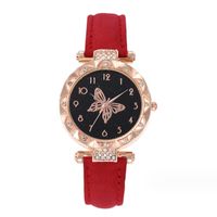 Casual Butterfly Buckle Quartz Women's Watches sku image 6