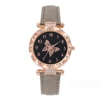 Casual Butterfly Buckle Quartz Women's Watches sku image 7