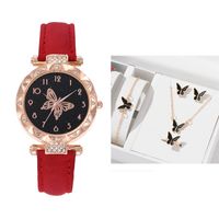 Casual Butterfly Buckle Quartz Women's Watches sku image 14