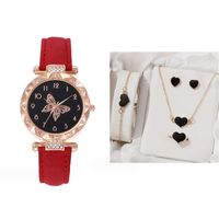 Casual Butterfly Buckle Quartz Women's Watches sku image 18