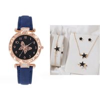 Casual Butterfly Buckle Quartz Women's Watches sku image 31