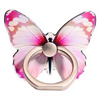 Cartoon Style Butterfly Alloy Universal Phone Cases sku image 3