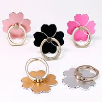 Alloy Flower Cartoon Style Phone Ring Grips Phone Accessories main image 1