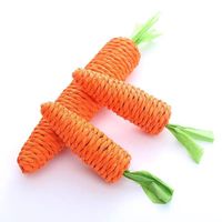 Cute Pastoral Paper String Carrot Pet Toys main image 1