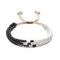 Ethnic Style Bohemian Geometric Seed Bead Rope Beaded Knitting Unisex Bracelets sku image 2