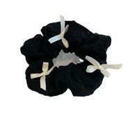 Women's Sweet Simple Style Solid Color Cloth Bowknot Hair Tie main image 5