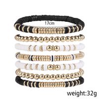 Rétro Bohémien Géométrique Argile Molle Perlé Unisexe Bracelets sku image 6