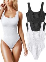 Women's Bodysuits Bodysuits Vintage Style Sexy Solid Color main image 4