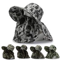 Women's Casual Camouflage Big Eaves Sun Hat main image 1