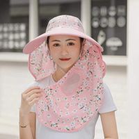 Women's Casual Ditsy Floral Big Eaves Sun Hat main image 5
