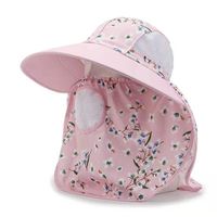 Women's Casual Ditsy Floral Big Eaves Sun Hat sku image 4