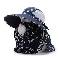 Women's Casual Ditsy Floral Big Eaves Sun Hat sku image 6