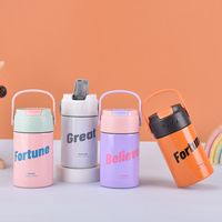 Cute Letter Stainless Steel Water Bottles 1 Piece main image 1