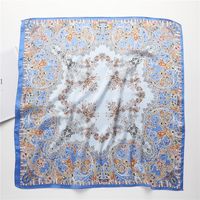 Women's Casual Cashew Nuts Polyester Printing Silk Scarf main image 3