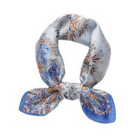 Women's Casual Cashew Nuts Polyester Printing Silk Scarf main image 5