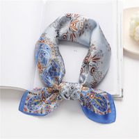 Women's Casual Cashew Nuts Polyester Printing Silk Scarf sku image 1