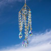 Elegant Water Droplets Crystal White Crystal Pendant Artificial Decorations main image 3