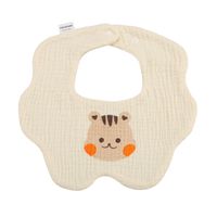 Cute Pastoral Animal Cartoon Gauze Burp Cloths Baby Accessories sku image 105