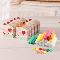 Cute Double Heart Star Silica Gel Kitchen Molds 1 Piece main image 3