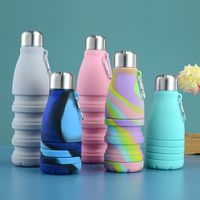 Cute Solid Color Silica Gel Water Bottles 1 Piece main image 3