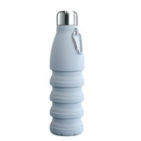 Cute Solid Color Silica Gel Water Bottles 1 Piece main image 2