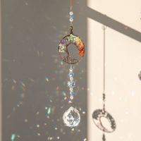 Sweet Water Droplets Heart Shape Life Tree K9 Crystal Crystal Pendant Artificial Decorations sku image 4