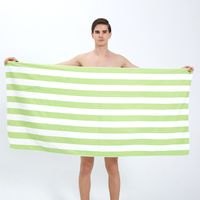 Vacation Stripe Superfine Fiber Bath Towels sku image 2