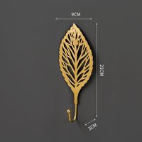 Simple Style Leaves Metal Iron Pendant sku image 4