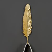 Simple Style Leaves Metal Iron Pendant main image 2