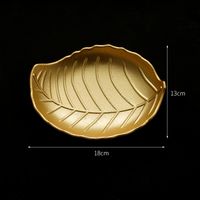 Classical Solid Color Wood Plate 1 Piece sku image 1