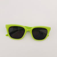 Casual Cute Color Block Pc Resin Square Full Frame Kids Sunglasses sku image 6