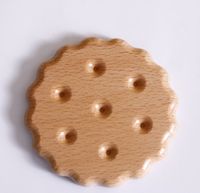 Casual Solid Color Bite A Cookie Beech Placemat 1 Piece sku image 1