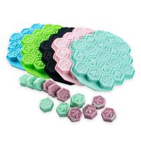 Simple Style Honeycomb Silica Gel Ice Tray 1 Piece main image 6