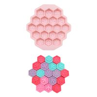 Simple Style Honeycomb Silica Gel Ice Tray 1 Piece main image 5